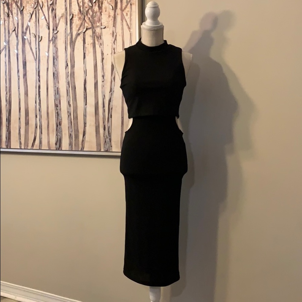 Topshop Black Dress
